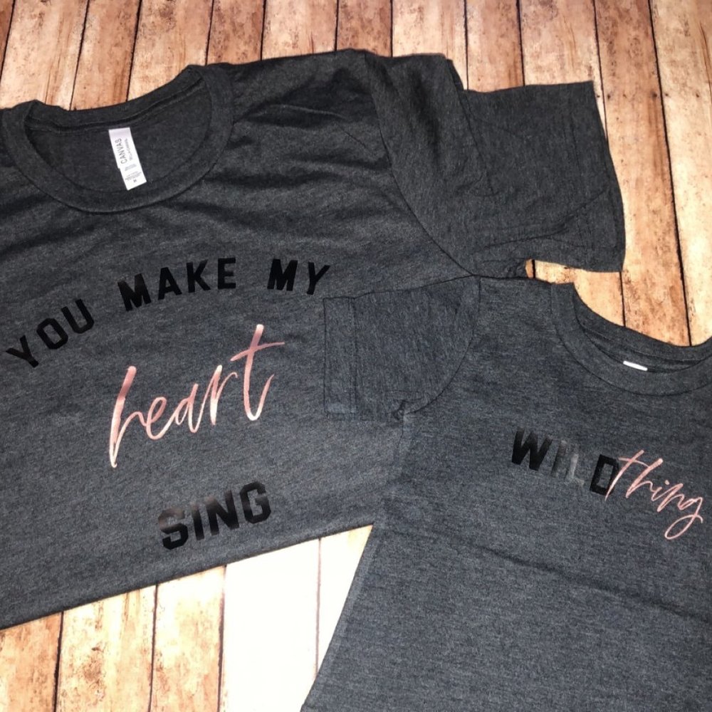 Mommy & Me - Wild Thing Matching T-Shirts